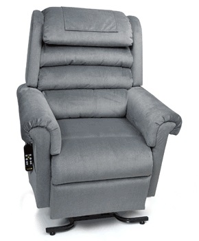Houston Reclining leather seat electric lift chair 