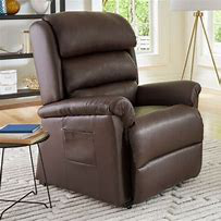 deluxe lift chair with leather